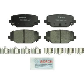 BOSCH BC1596 QuietCast Premium Ceramic Disc Brake Pad Set - Compatible With Select Chrysler Town & Country; Dodge Grand Caravan, Journey; Ram C/V; Volkswagen Routan; REAR