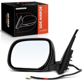A-Premium Driver Side Power Door Mirror - Compatible with Toyota RAV4 2009 2010 2011 2012 - Non-Heated Folding Black Outside Rear View Mirror - Replace# 87940-42B10
