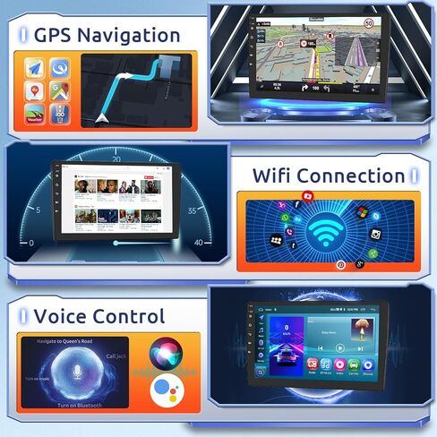 2G+64G Radio Apple Carplay for Mercedes Benz C-Class C180 C200 C230 C250 C300 C350 W204 S204 2006-2011 Android Car Stereo, Rimoody 9'' Touchscreen GPS WiFi Bluetooth FM WiFi Mirror Link Backup Camera in Saudi Arabia