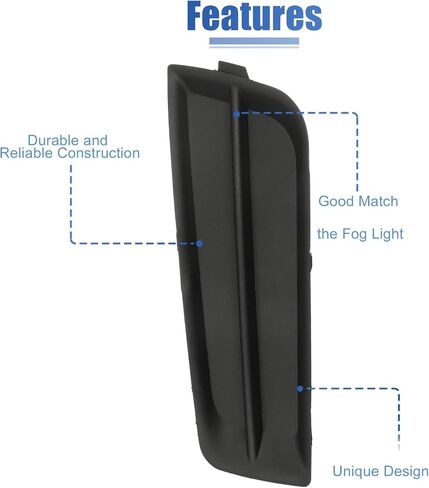 uxcell 1 Pair No.94831150/94831149 Front Left Right Fog Light Grille Cover Trim Fog Lamp Grille for Chevrolet Cruze 2011-2014 in Saudi Arabia