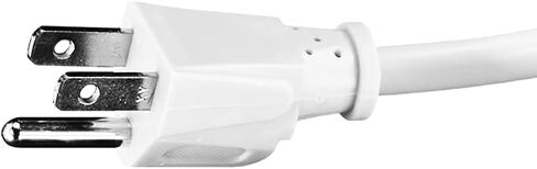 Uninex PS28E WTv2 Compact Grounded 3-Outlet Power Strip ETL Listed, 1-Foot, 24-Pack in Saudi Arabia