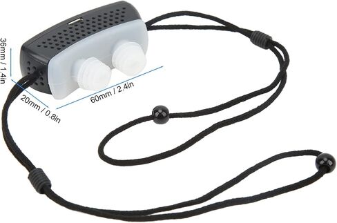 Snoring Solution Aid, 6 Speed Electric Snoring Solution Device Comfortable Sleep for Daily Use in Saudi Arabia