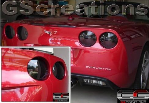 2005-2012 C6 & Z06 Corvette Rear Blackout Kit (5 Piece) in Saudi Arabia