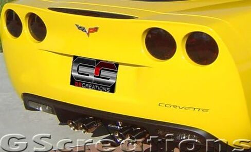 2005-2012 C6 & Z06 Corvette Rear Blackout Kit (5 Piece) in Saudi Arabia