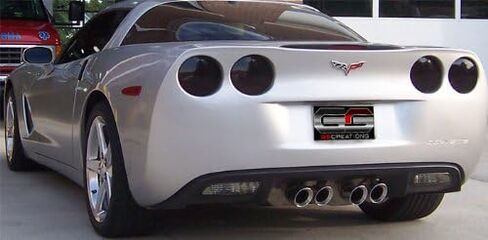 2005-2012 C6 & Z06 Corvette Rear Blackout Kit (5 Piece) in Saudi Arabia