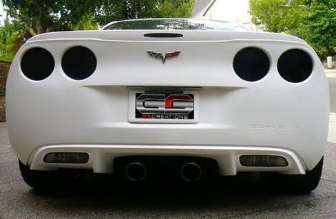 2005-2012 C6 & Z06 Corvette Rear Blackout Kit (5 Piece) in Saudi Arabia