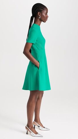 فستان مايرا للنساء من هالو باللون الأسود in Kuwait