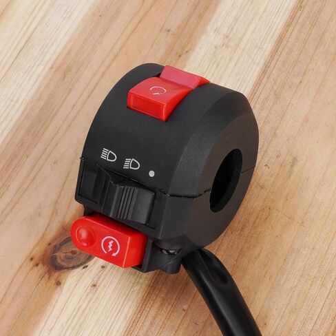 ATV Kill Switch, Left Starter Light Key Female Plug Kit for 50cc 70cc 90cc 110cc 125cc RPS Yamoto Jetmoto RoKeta Sunl RPS ICEbear Kazuma Vitacci Chinese ATV Quad,8 Wire 3 Function in Saudi Arabia
