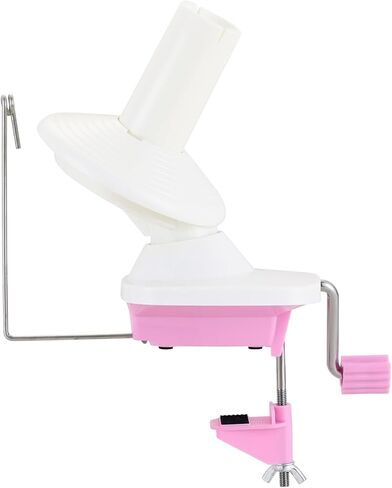 MYFULLY دليل الغزل الكرة اللفاف سعة 4 أونصة حامل اللفاف الذي يعمل يدويًا لكرات خيط ألياف الصوف السريعة (أزرق) in Kuwait