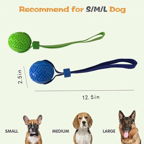 Three Pcs Set of Suction Cup Dog Toy for Aggressive Chewers Large Breed Interactive Toys Tug War Indestructible Puzzle, Kattypet Brand Sturdy and Bite Resistant, Multi-colored in Saudi Arabia