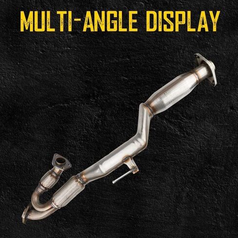 KAC Catalytic Converter Industrial Grade Stainless Steel Replacement for 2013-2019 Pathfinder 3.5L Flex Pipe & Catalytic Converter Replace # 15H41189 1Pcs ​(EPA Compliant) in Saudi Arabia