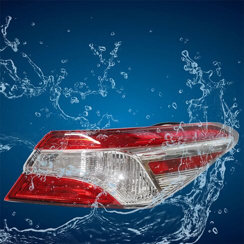 RH Passenger Side Outer Rear Tail Light Replacement for 2018 2019 2020 Toyota Camry Right Brake Lamp 8155006720, TO2805134 in Saudi Arabia