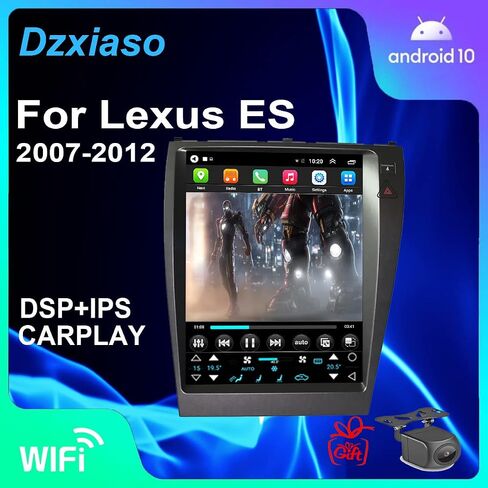لترقية راديو LEX ES350 2007-2012، استبدال ستيريو Android، شاشة IPS تعمل باللمس، وحدة المعالجة المركزية رباعية النواة، ذاكرة الوصول العشوائي 2 جيجا، ذاكرة الوصول العشوائي 32 جيجا، بناء في السيارة اللاسلكية، Android Auto in Kuwait