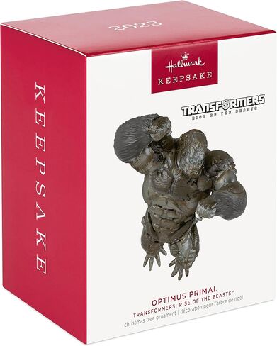 Hallmark Keepsake Christmas Ornament 2023, Transformers: Rise of the Beasts Optimus Primal, Gifts for Kids in Saudi Arabia