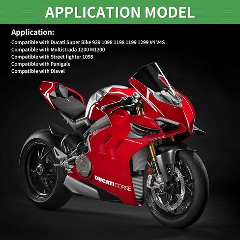 مقبس صامولة العجلة متوافق مع دراجات نارية Ducati ATVs 1098 1198 1199 Panigale Multistrada Diavel (30 مم + 55 مم) in Saudi Arabia