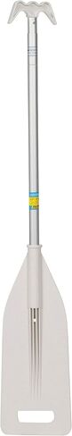 Seachoice Telescoping Paddle w/ Boat Hook, Anodized Aluminum, Floating,White in Saudi Arabia