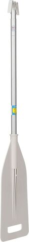 Seachoice Telescoping Paddle w/ Boat Hook, Anodized Aluminum, Floating,White in Saudi Arabia