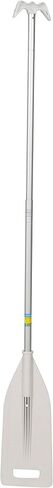 Seachoice Telescoping Paddle w/ Boat Hook, Anodized Aluminum, Floating,White in Saudi Arabia