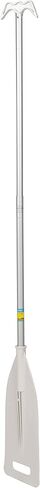 Seachoice Telescoping Paddle w/ Boat Hook, Anodized Aluminum, Floating,White in Saudi Arabia