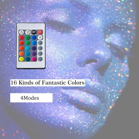 Carefree Fish Aquarium LED Light Air Stone Fish Tank Oxygen Stone Make Bubble 16 Colors and 4 Modes IP68 4In (Air Pumps not Included) in Kuwait