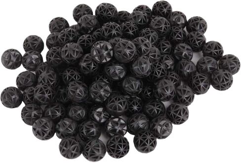 J-star 1.1 Lbs Ceramic Rings for Aquarium Filter, Bioballs Filter Media for Ponds, Eco-Friendly Ceramic Bio Filter Media with Mesh Bag, for Wall-Mounted Filter Equipment, Filter Bucket and etc.… in Saudi Arabia