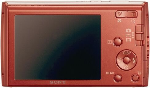 كاميرا Sony Cyber-Shot DSC-W510 12.1 ميجابكسل رقمية ثابتة مع عدسة تكبير بصري واسعة الزاوية 4x وشاشة LCD 2.7 بوصة (أحمر) (متجددة) in Saudi Arabia