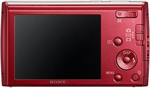 كاميرا Sony Cyber-Shot DSC-W510 12.1 ميجابكسل رقمية ثابتة مع عدسة تكبير بصري واسعة الزاوية 4x وشاشة LCD 2.7 بوصة (أحمر) (متجددة) in Saudi Arabia