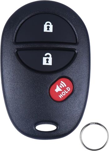 1 مفتاح السيارة فوب استبدال لتويوتا تاكوما تندرا سيينا سيكويا هايلاندر دخول بدون مفتاح التحكم عن بعد GQ43VT20T 315Mhz 3btn in Kuwait