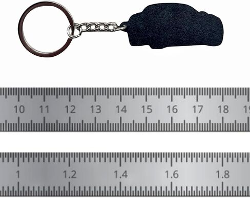 Car Keychain for Corvette C6 C7 C8 Accessories Metal Enamel Key Chain Ring 3D Model Sports car Key chain in Saudi Arabia