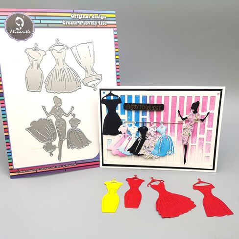 7pc Fancy Frames Dies Nesting Frame Metal Cutting Die Cut for Paper Craft Handmade Card Making Greeting Cards Scrapbooking & Album Arts from Alina Crafts in Saudi Arabia
