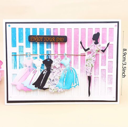 7pc Fancy Frames Dies Nesting Frame Metal Cutting Die Cut for Paper Craft Handmade Card Making Greeting Cards Scrapbooking & Album Arts from Alina Crafts in Saudi Arabia