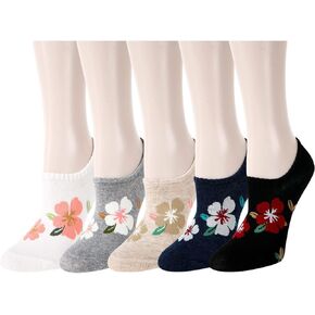جوارب Benefeet Sox النسائية المضحكة بدون عرض جوارب بناتي لطيفة منقوشة منخفضة القطع جوارب قصيرة جديدة من القطن هدية لوفر