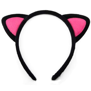Cat Ears Headband for Women Costume Cat woman Accessories Make Up Party Favors