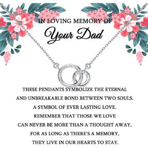 TGBJE Memorial Gifts In Loving Memory Of Your Dad Gift Loss of Dad Gift Father Condolence Gift Grieving Gift Mourning Gift