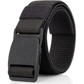 Elastic Belt Men, Men’s Tactical Belt Travel Belt, Stretch Golf Belt