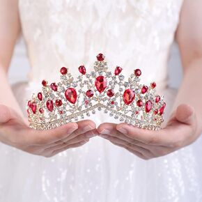 JWICOS Brithday Tiara Pageant Gifts مرحلة الإنتاج Grad Crown Tiara in Saudi Arabia