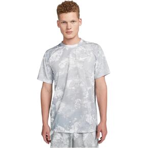 Nike Men’s Dri-FIT Legend All-Over Print Training T-Shirt Large White/Gray