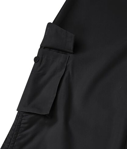 Women Trendy Y2K Cargo Maxi Skirts Vintage Solid High Rise Drawstring Ruched Long Skirt with Pockets Streetwear in Saudi Arabia