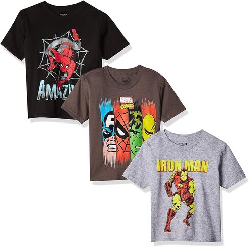 Marvel Boys Super Heroes 3 Pack Tee Bundle in Saudi Arabia
