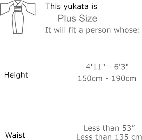 Modern Sakura Women s Authentic Traditional Japanese Yukata Plus Size in Kuwait