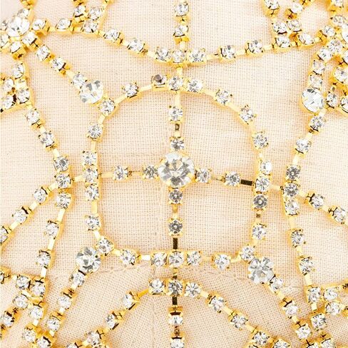 Rumtock Tassel Rhinestones Cap Headpiece Gold Forehead Piece with Crystal Beads for Women Girls Exotic Head Jewelry for Women Girls Wedding Bridal Headpiece in Kuwait