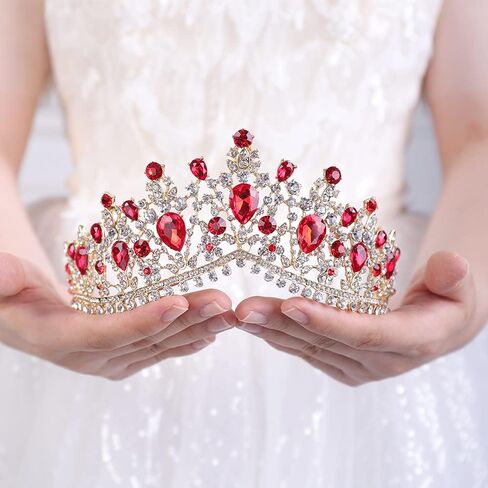 JWICOS Brithday Tiara Pageant Gifts مرحلة الإنتاج Grad Crown Tiara in Saudi Arabia