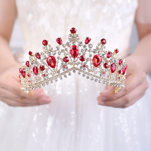 JWICOS Brithday Tiara Pageant Gifts مرحلة الإنتاج Grad Crown Tiara in Saudi Arabia
