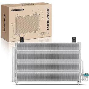 A-Premium A/C Condenser Replace# 97606FD000 - Compatible with 2003 2004 2005 Kia Rio