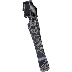 Donk! Pocket Clip for Leatherman Wave, Wave Plus+, Surge & Charge AL, ALX, Ti, XTi - Titanium TC4 - Custom Designs - Quick Release - Extra Carry Options 'Chrono Dark’