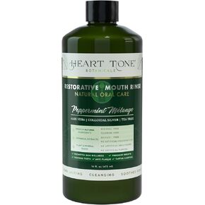 Nano Silver Mouthwash | All Natural | Adult Restorative Mouth Rinse | Aloe Vera, Colloidal Silver, & Tea Tree | Complete Oral Care & Fresh Breath | Fluoride, GMO, & Alcohol Free