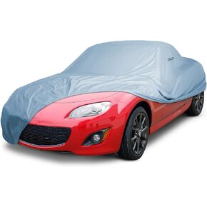 iCarCover Premium Car Cover for 2006-2015 Mazda MX-5 Miata Waterproof All Weather Rain Snow UV Sun Hail Protector for Automobiles, Automotive Full Exterior Indoor Outdoor Car Cover
