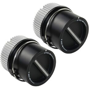 Pair Front Manual Locking Hub Replacement for Ford Excursion F250 F450 F350 F550 600-204 1C3Z3B396DA (Left & Right)