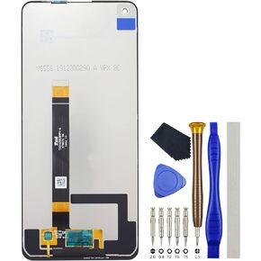 LCD Touch Display Complete Screen Replacement for LG K51S 6.55 inches Screen LMK510EMW K510EMW Black Including Free Tool kit