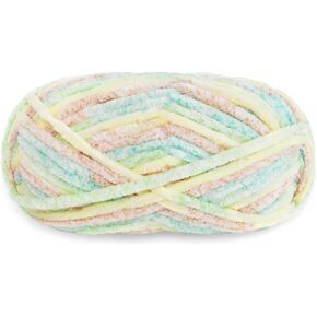 Franel Velvet Yarn Crocheting Fuzzy Yarn, Premier Plush Parfait Chunky Blanket, Velvet Fluffy Chenille Blanket Yarn,Crochet Knitting Soft Thick Plush Lustrous (1, Aquatic Green)
